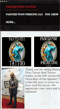 Mobile Screenshot of paintedponytattoo.com